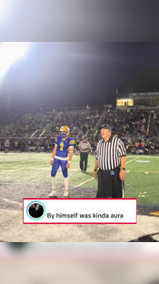 Need to see his stat line now. (@Jpo_prod) #football #highschoolfo...