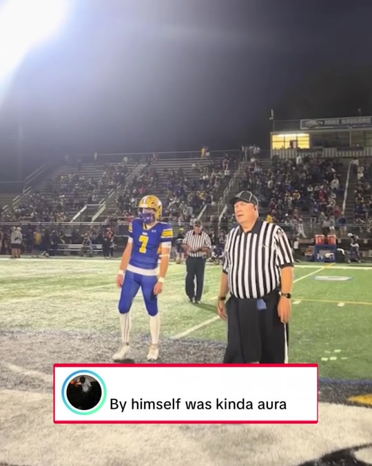 Need to see his stat line now. (@Jpo_prod) #football #highschoolfo...