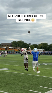 I’m not seeing what the ref seeing #fyp #highschoolfootball #hsfootba...