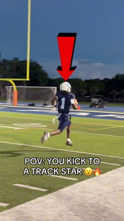 He TURNED UP. DON’T KICK HIS WAY 3 WR Kaden Howard is TOO FAST. ...