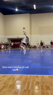 Ig this is why you play till whistle #volleyball #highschool #refs #4