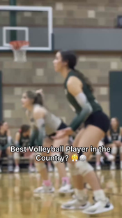 Mya Allen is ELITE 🫡 (Via piercesports5/ig) #volleyball #bunnies #sp...