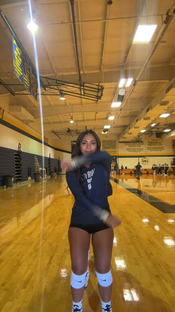 SEE YA ON THE COURT JR YR @marla gonzalez @kayleee | #highschoolv...