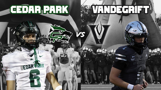 Cedar Park vs Vandegrift WHO RUNS LEANDER ISD? 6A DISTRICT RIVALS TEXAS HIGH SCHOOL FOOTBALL #txhsfb