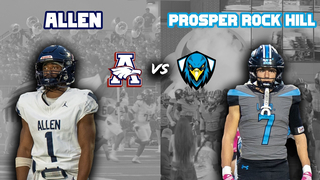 #3 Allen vs Prosper Rock Hill DISTRICT RIVALS DFW 6A TEXAS HIGH SCHOOL FOOTBALL #txhsfb