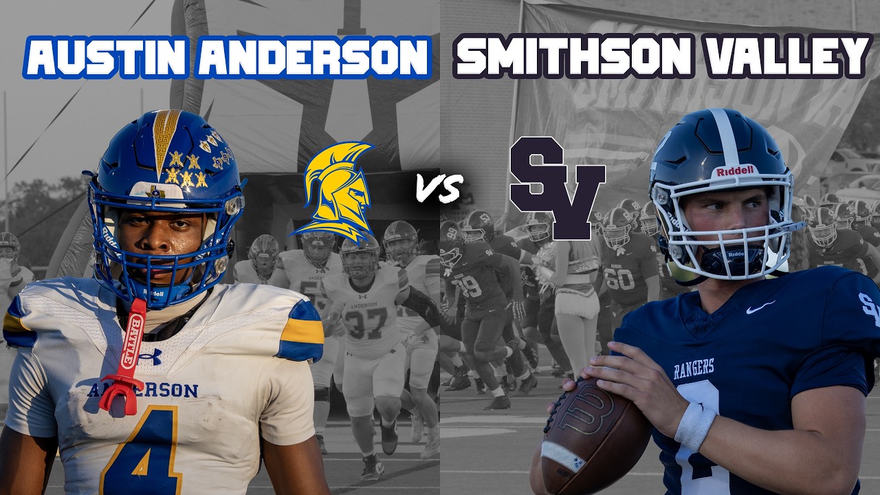Austin Anderson vs #1 Smithson Valley CENTEX DISTRICT CHAMPIONSHIP TEXAS HIGH SCHOOL FOOTBALL