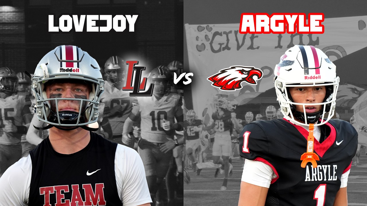 #8 Lovejoy vs #3 Argyle TOP 10 5A DII DFW DISTRICT SHOOTOUT TEXAS HIGH SCHOOL FOOTBALL #txhsfb