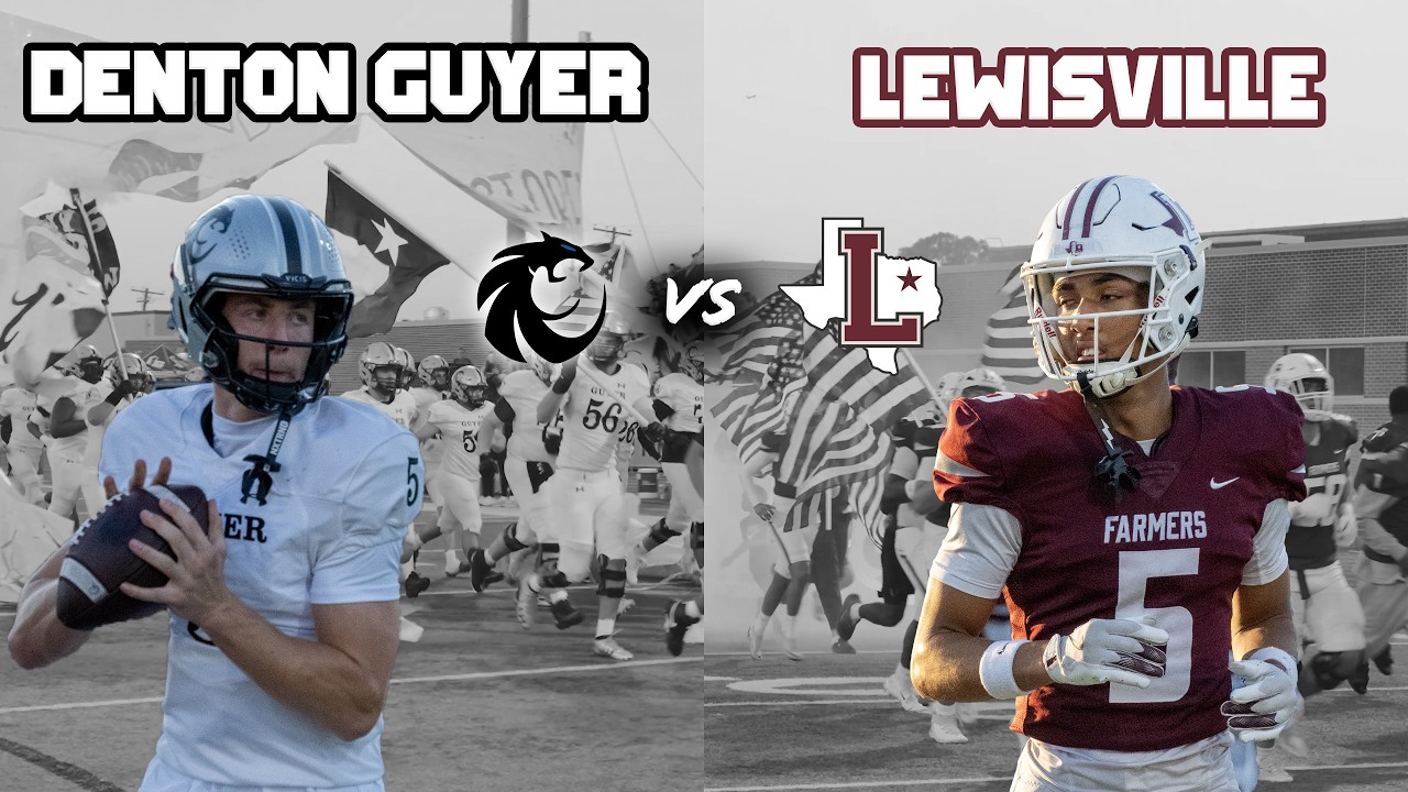 #10 Denton Guyer vs #13 Lewisville TOP 25 DFW 6A RIVALRY FOR DISTRICT TEXAS HIGH SCHOOL FOOTBALL
