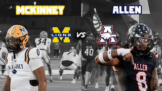 McKinney vs #4 Allen CROSSTOWN RIVALS IN DISTRICT PLAY TEXAS HIGH SCHOOL FOOTBALL #txhsfb