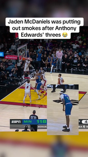He tossed one to the Heat bench #nba #basketball #hoops