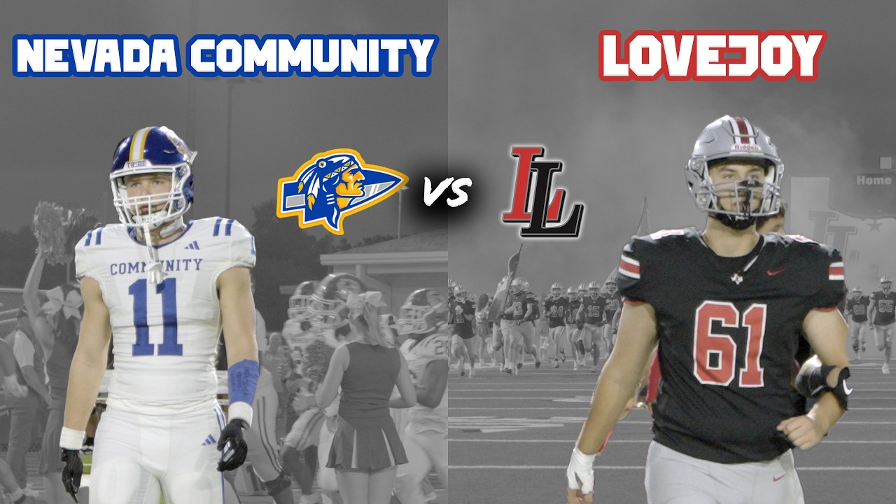 Nevada Community vs #8 Lovejoy 5A DII DISTRICT MATCH-UP TEXAS HIGH SCHOOL FOOTBALL #txhsfb