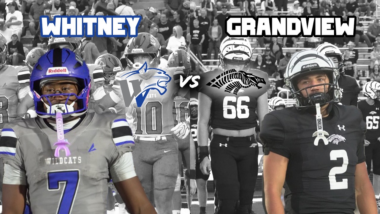 Whitney vs Grandview 3A DI CENTRAL TEXAS RIVALRY TEXAS HIGH SCHOOL FOOTBALL #txhsfb