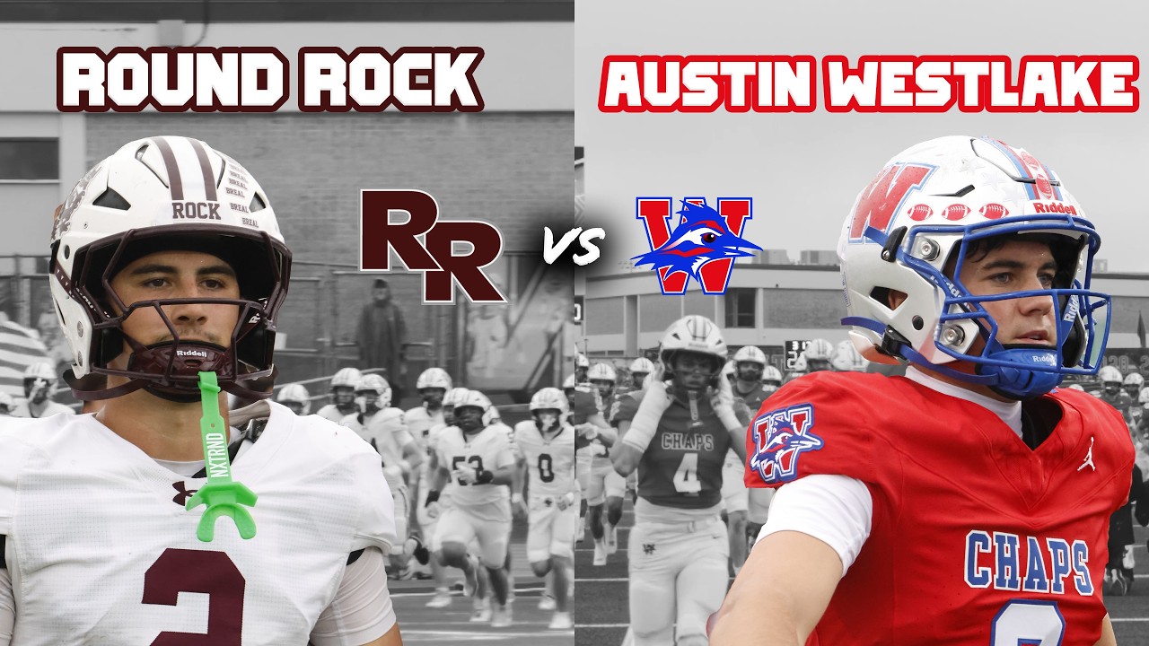 Round Rock vs #19 Austin Westlake CENTRAL TEXAS 6A DISTRICT PLAY TEXAS HIGH SCHOOL FOOTBALL #txhsfb