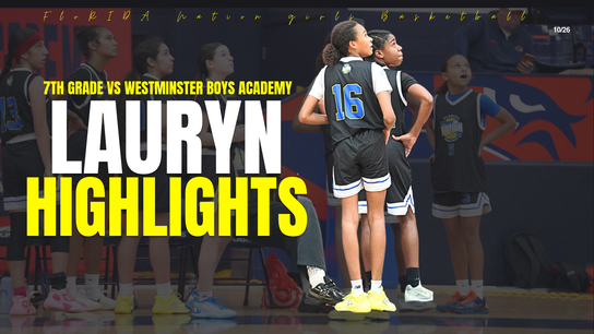 Lauryn aka “Lo” Is a Sharpshooter From Deep! | Florida Nation vs. Westminster Highlights