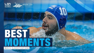 Kakaris and Mandic | Best Moments: Men’s Classifications | European Water Polo Championships 2024
