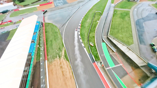 World's Fastest Camera Drone Vs F1 Car (ft. Max Verstappen)