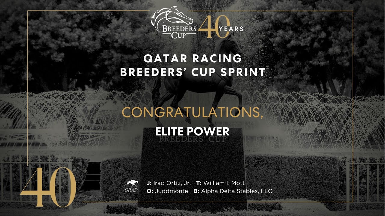 2023 Qatar Racing Breeders' Cup Sprint - Elite Power
