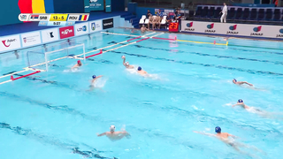 Serbia vs. Romania Highlights | Classifications | European Water Polo Championships 2024