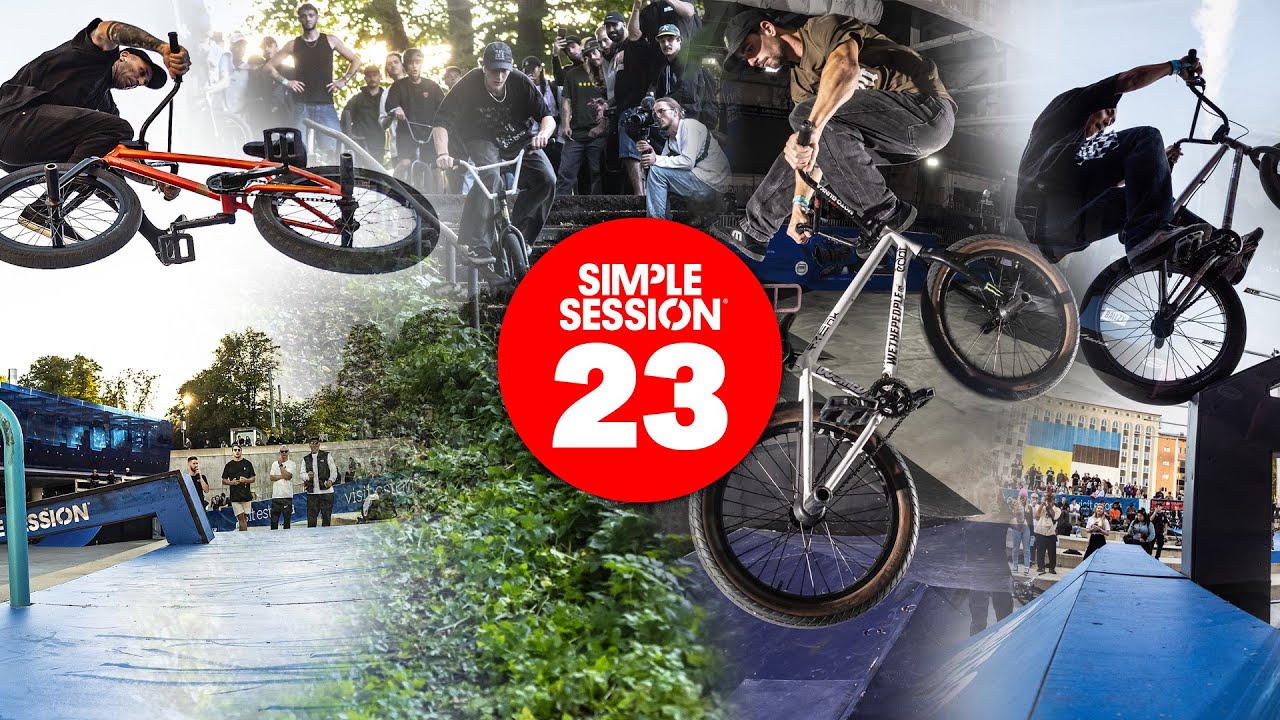 OFFICIAL BMX HIGHLIGHTS OF SIMPLE SESSION 23