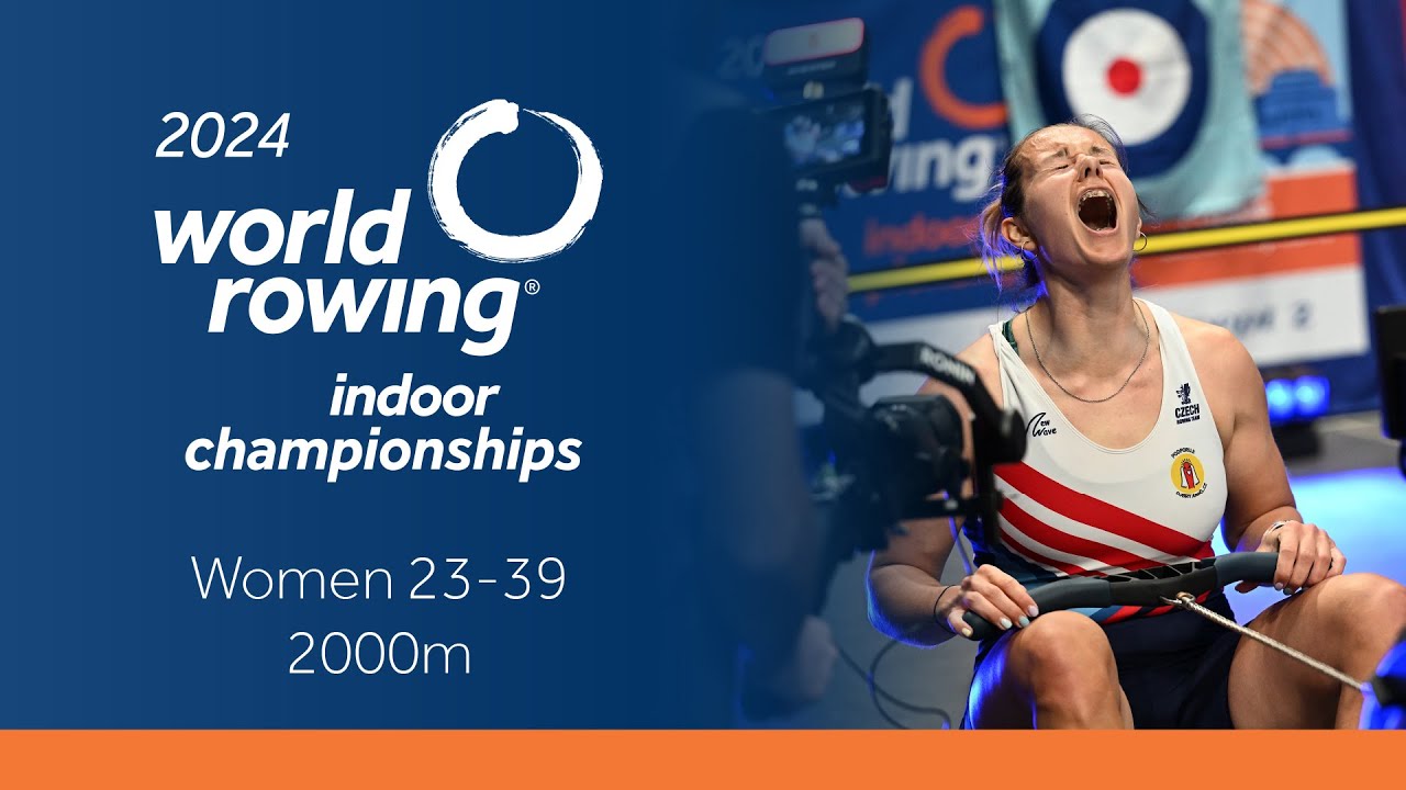 WORLD CHAMPION - 2024 World Rowing Indoor Championships - Women's 23-39 2000m