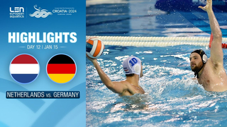 Netherlands vs. Germany Highlights | Classifications | European Water Polo Championships 2024