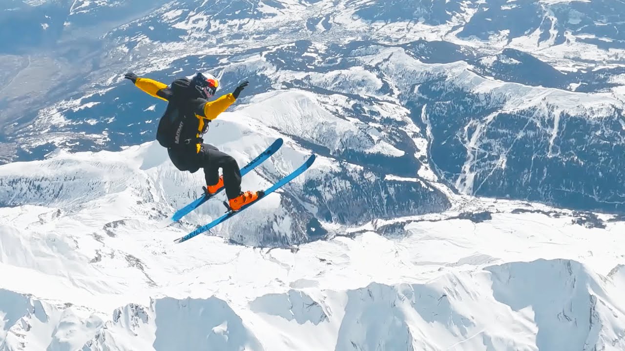 The Skydiving & Skiing Combo You've Gotta See