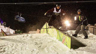 Nate Haust, Benny Milam, Lenny Mazzotti Snowboard Super Streetstyle Highlight | Dew Tour Copper 2023