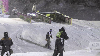 Nate Haust, Benny Milam, Lenny Mazzotti Snowboard Super Streetstyle Highlight | Dew Tour Copper 2023