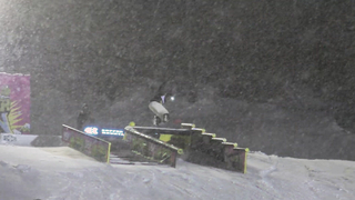 Nate Haust, Benny Milam, Lenny Mazzotti Snowboard Super Streetstyle Highlight | Dew Tour Copper 2023