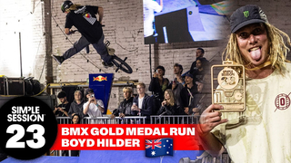 BOYD HILDER | GOLD MEDAL RUN OF SIMPLE SESSION 23
