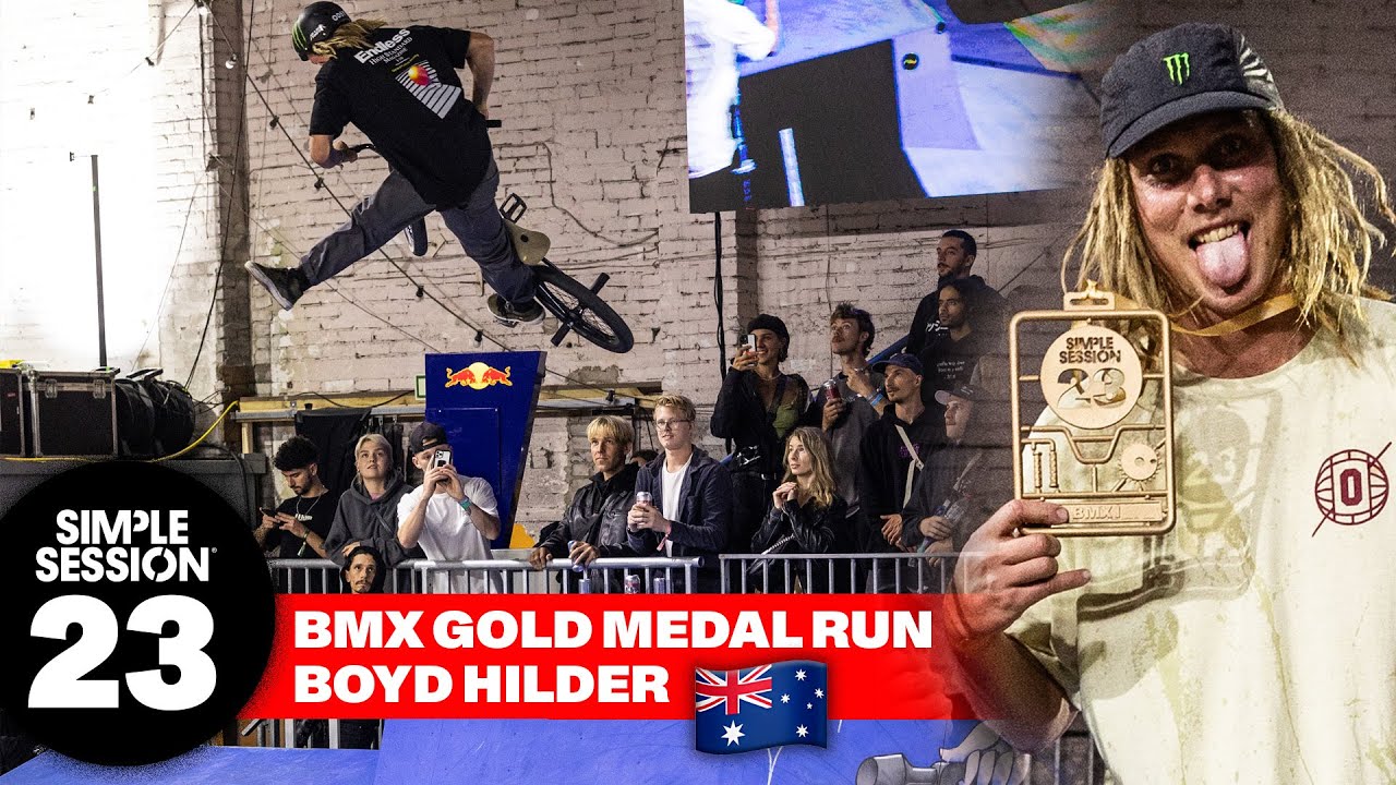 BOYD HILDER | GOLD MEDAL RUN OF SIMPLE SESSION 23