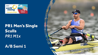 2023 World Rowing Championships - PR1 Men's Single Sculls - Semi A/B 1 - Paralympic Qualification