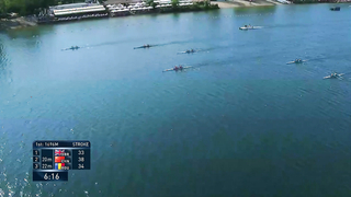 2023 World Rowing Championships - Lightweight Women's Double Sculls - Semifinal A/B 1