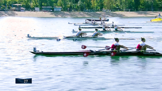 2023 World Rowing Championships - Lightweight Women's Double Sculls - Semifinal A/B 2