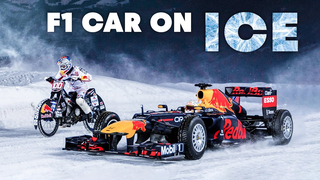 Max Verstappen’s Icy Pre-Season Fun: Driving An F1 Car On The GP Ice Race Circuit