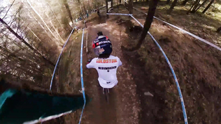 Crazy Mountain Bike POV (That shows how ROUGH racing is!)