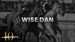 40 Moments #18: Wise Dan Sparkles in the Breeders' Cup Mile
