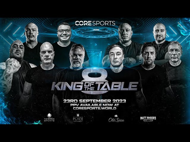 King of The Table 8 Rules Meeting #kingofthetable