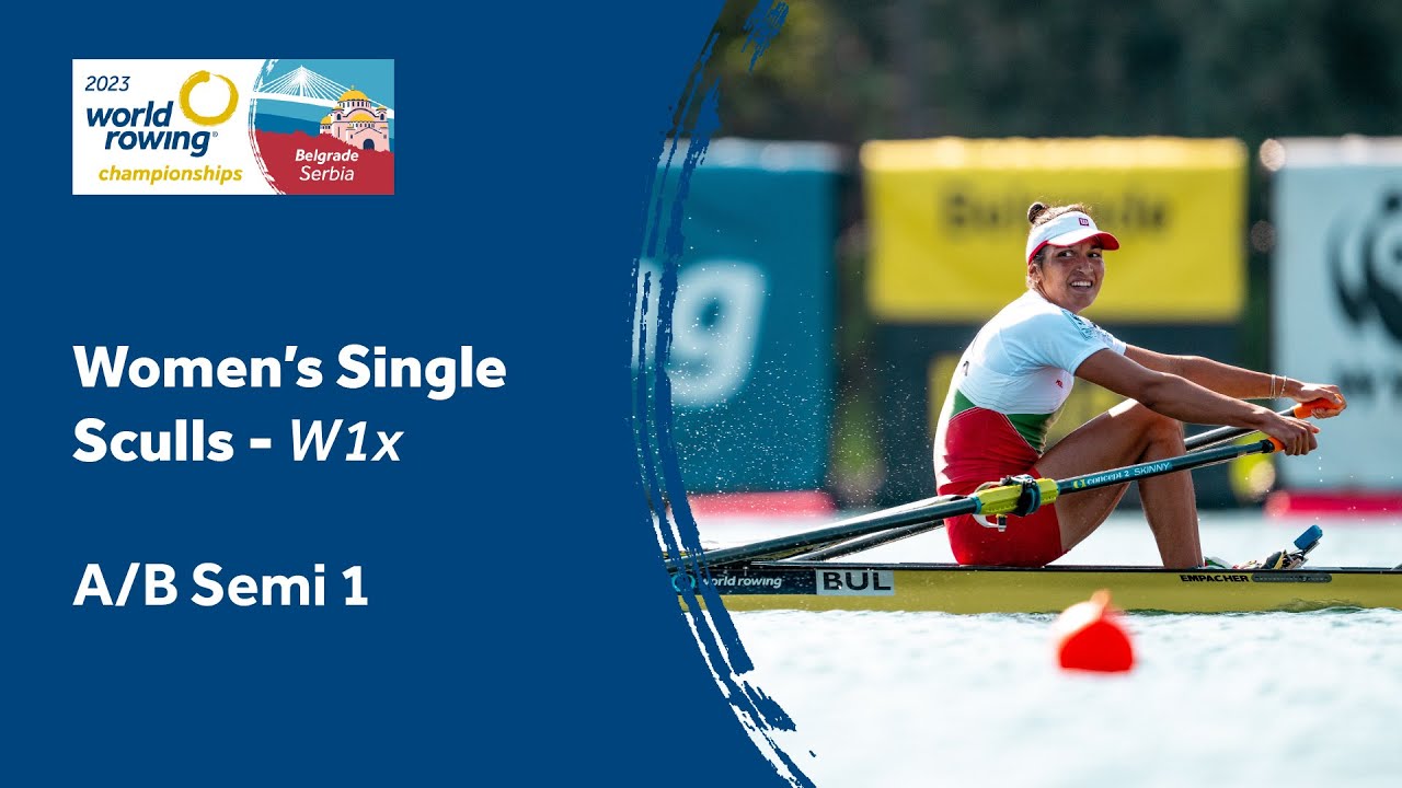 2023 World Rowing Championships - Women's Single Sculls - Semifinal A/B 1- Olympic Qualification