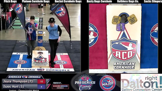 ACO FAST PITCH! - Jayce Thompson vs Isaac Hurt - Juniors Championship - ACO Dalton Major 19