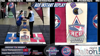 ACO FAST PITCH! - Jayce Thompson vs Isaac Hurt - Juniors Championship - ACO Dalton Major 19