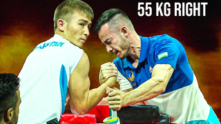 Men 55 kg Right World Armwrestling Championship 2023