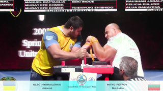 Men +110 kg Left World Armwrestling Championship 2023