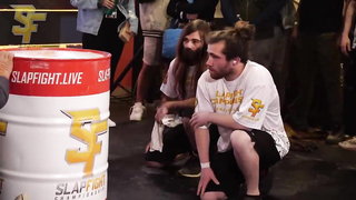 Bloody SlapFIGHT between 'Outlaw' and 'Runt'