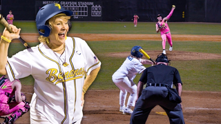 Banana Nana Takes At-Bat for the Savannah Bananas