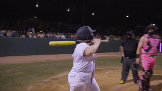 Banana Nana Takes At-Bat for the Savannah Bananas