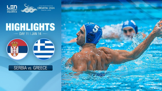 Serbia vs. Greece Highlights | Classifications | European Water Polo Championships 2024