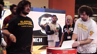 The Super Fan fights for the SlapFIGHT Championship!