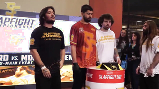 The Super Fan fights for the SlapFIGHT Championship!