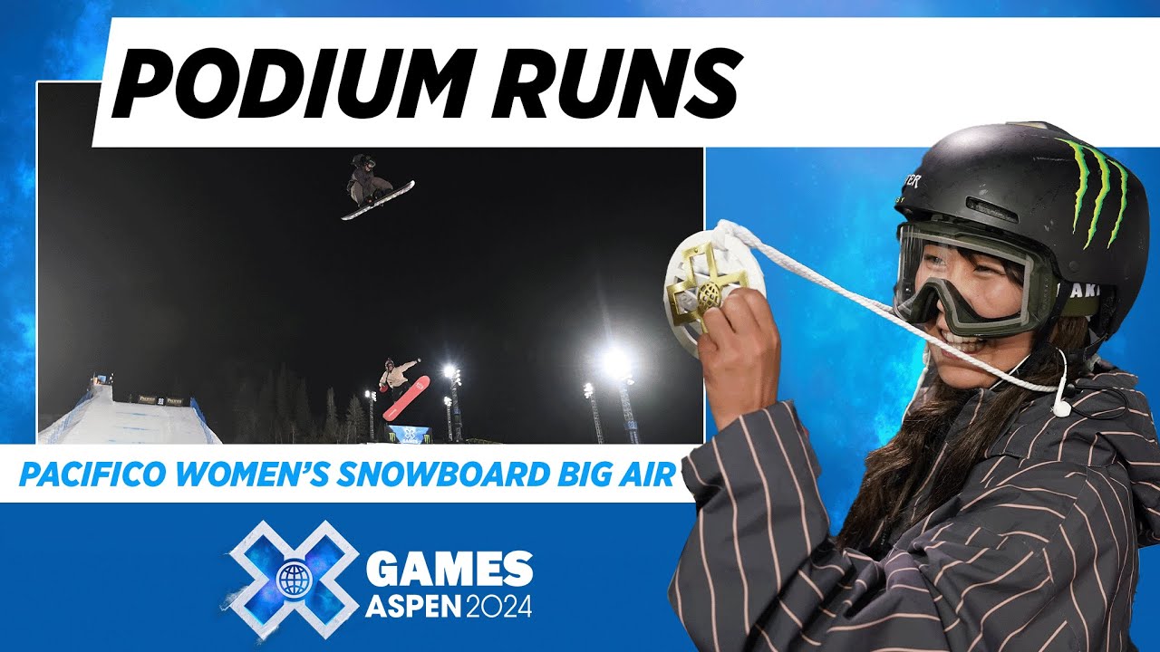 Pacifico Women’s Snowboard Big Air: Top 3 Runs | X Games Aspen 2024